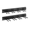ClosetMaid ProGarage 2-Pack Garage Tool Organizer Racks, 8 Double Hooks,
