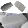 HLUCHY Gray Center Console Armrest Cover Compatible with Honda Civic