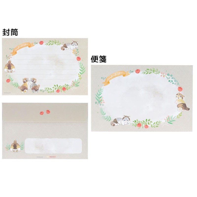 Sunstar Stationery Mofusand Letter Set Nyanpantsu! S8907781