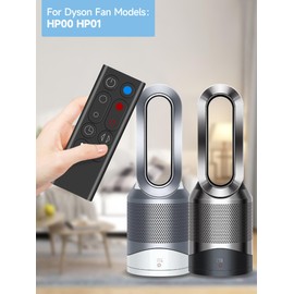 New Replace Remote Control for Dyson Pure Hot+Cool HP00 HP01 Air Purifier Heater and Fan (Black)
