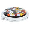 Glass Of Venice Murano Glass Millefiori Folding Compact Mirror -
