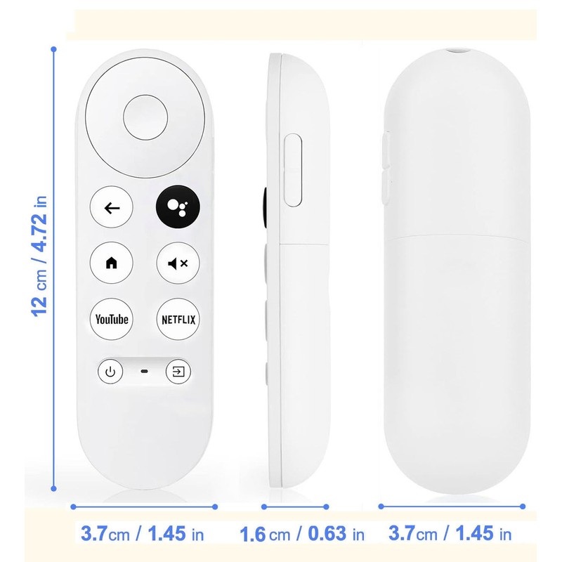 Replacement Voice Remote for Google Chromecast 4K HD TV, Remote