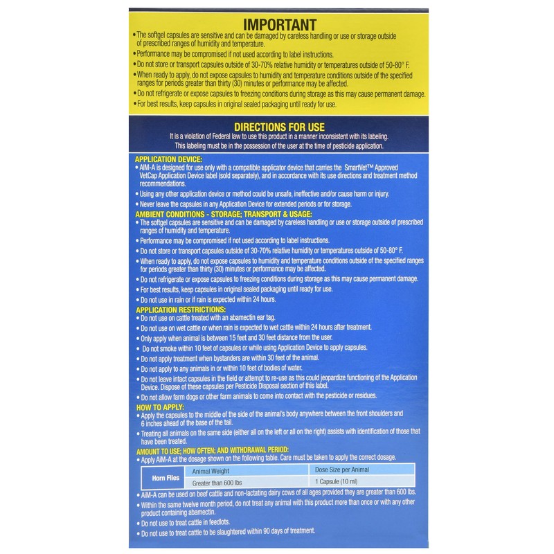 Agrilabs AiM-A Vet Caps 30ct 30CT