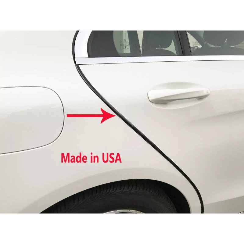 MyFrameAccessory 4PCS BLACK Door Edge Scratch Protector Guard Trim Molding