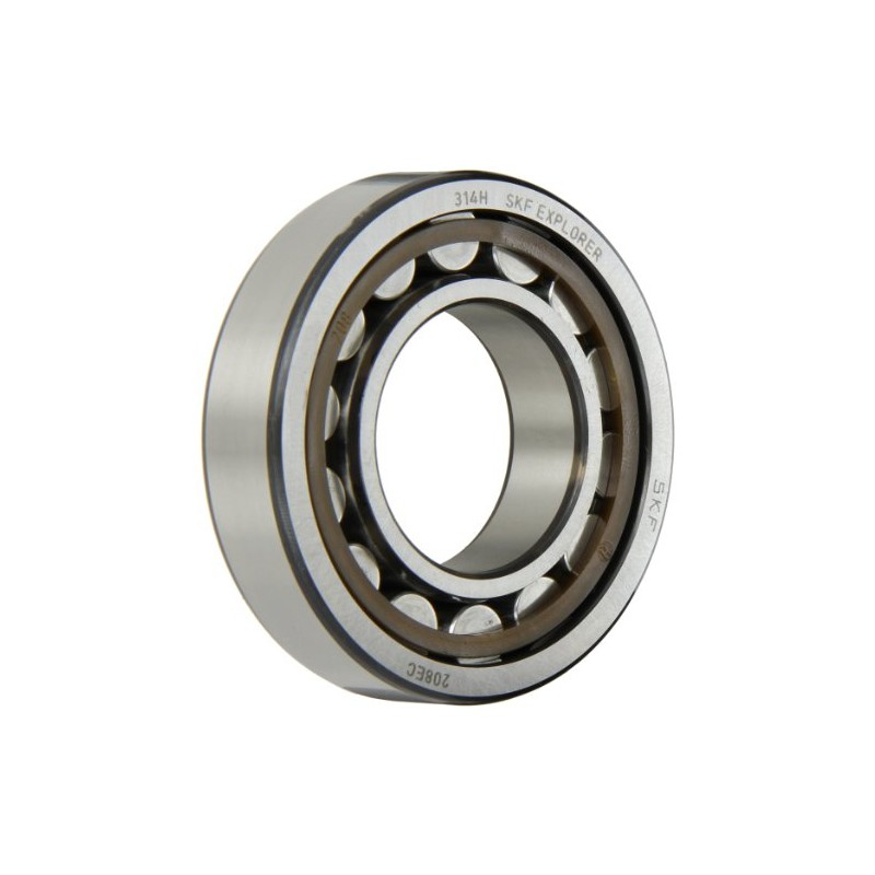 SKF NJ208ECP/C3 Cylindrical Roller Bearing 40 x 80 x 18