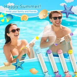 Romantic Firework Water Gun - High Pressure Water Spray Toy for Family Fun and Pool Parties (4PCS)