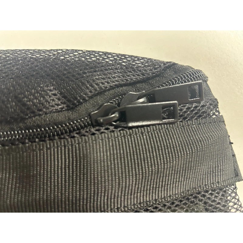 TMC Boilie Caddy Bait Bag, Black Mesh, Adjustable Strap, Carp