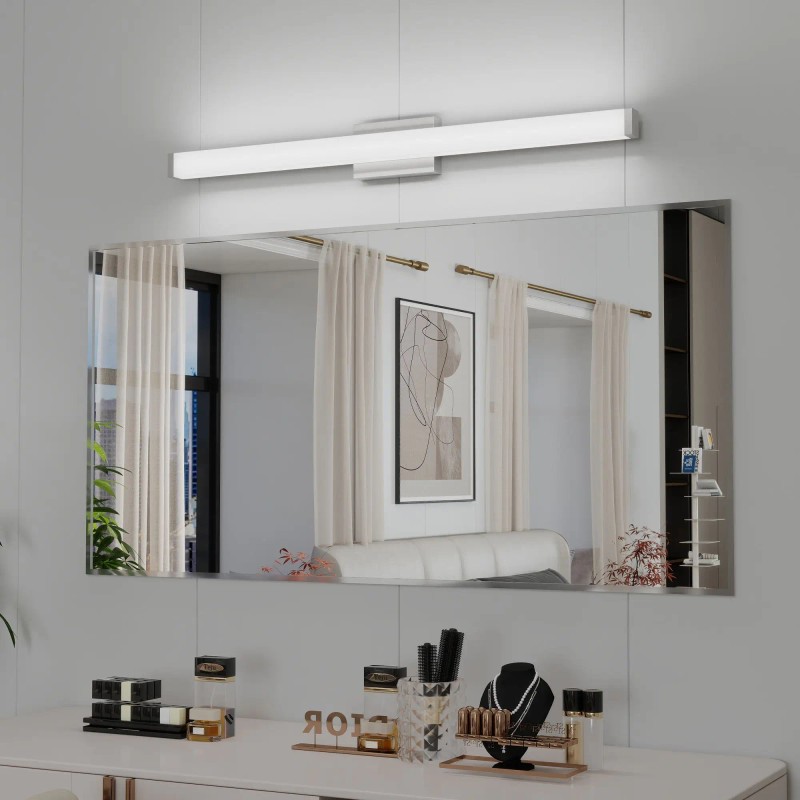 41-Inch 24W 6000K Cool White LED Vanity Light Brushed Nickel