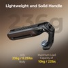 SmallRig Wooden Top Handle with NATO Clamp & NATO Rail,
