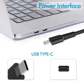 ZLZMZN 100W USB C AC Charger for ASUS ROG Flow Z13 GZ301 GZ301Z ASUS ROG Flow X13 GV301 GV301Q GV301R A20-100P1A Laptop Power Supply Adapter Cord