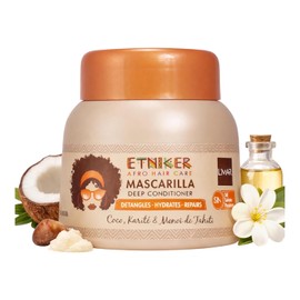 L'MAR Etniker | Mascarilla para Cabello Rizado | Mascarilla Hidrantante para cabello poroso, seco y quebradizo 300g