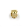 2Pcs Gold Plated Single Tooth Cap Hip Hop Teeth Plain