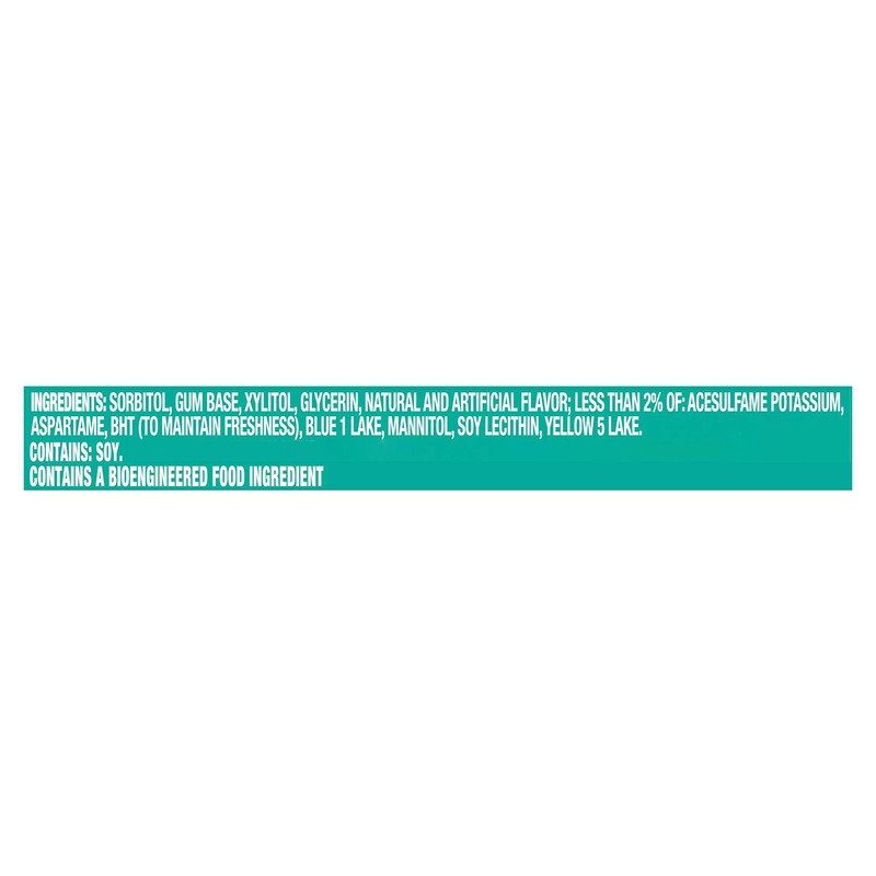 Trident Minty Sweet Twist Sugar-Free Chewing Gum, 12 Packs of