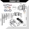 Hihaha 7.3L Injector Rebuild Kit with Vice Clamp, Special Tools,