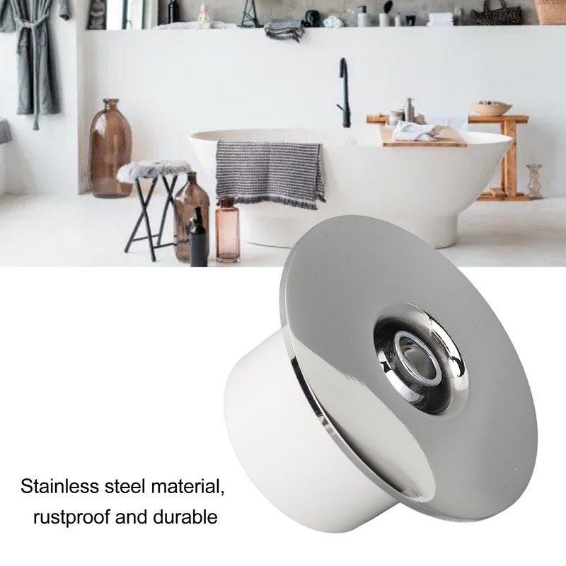 2 Inch Shower Head Adapter Wall Mounting Stainless Steel Water