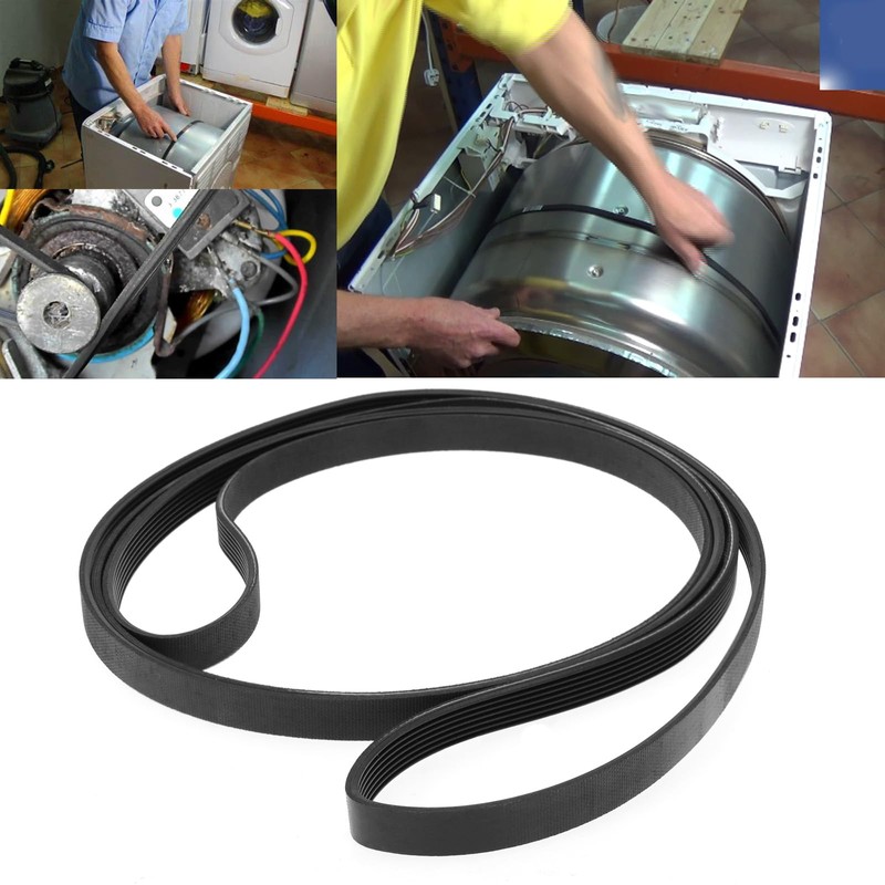 Rubber Drum Belt with Fine Ribs for Tumble Dryers Type