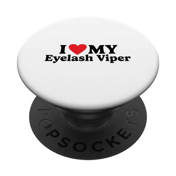 I love my Eyelash Viper PopSockets Swappable PopGrip