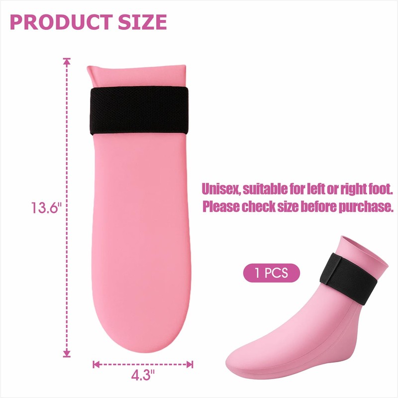 Foot Cold & Hot Gel Pack Sock for Neuropathy, Plantar