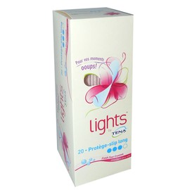 Tena - Tena Lights Sensitive Long Panty Liners - 20 Pieces