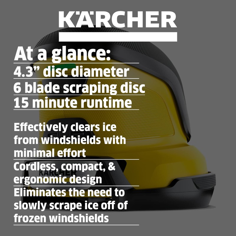 Kärcher - EDI 4 Cordless Electric Handheld Ice Scraper -