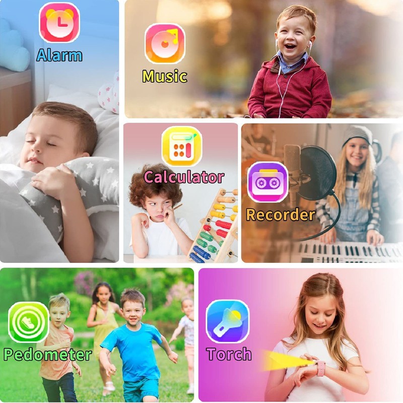 S16 Multi Function Kids Smart Watch IPS HD Color Touch