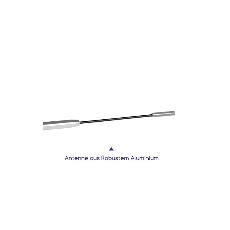 Marten Stop Antenna Replacement Rod 27 cm Silver