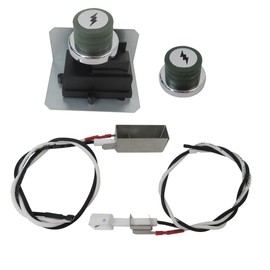 New Version 1819-51, 1836-32 Igniter Kit for Weber Genesis/Spirit Side-Control Grills 200/300 Series, 91360 67847 67726 Parts, E/S-210 310 320 Starter Kit, 2-Outlet Ignition Replacement 81315