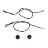 2pcs Rear Trunk Parcel Shelf String Holding Strap Accessory Replacement