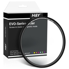 H&Y 77mm UV Filter Lens Filter Protection Filter Camera Lens Filter with Magnetic Adapter Ring, EVO Series