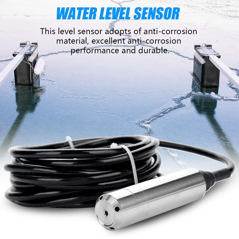 DC 24V 4-20mA Plug-In Level Sensor ALS-MPM-2F for Depth Measurement