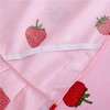 Loussiesd Cute Strawberry Bed Sheet for Girls Kawaii Japanese Anime