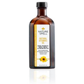Nature Spell Nature Spell Vitamin E Oil For Hair & Skin 150ml, Treatment Hair Oil For Dry Damaged Hair To Increase Clarity & Softness, Made In The UK