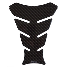 BIKE-label Tank Pad 3D Carbon Brown Universal Compatible for Motorcycle Tanks 500648VA