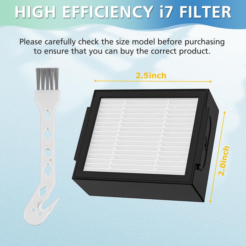 Filter Replacement for iRobot Roomba e, i and j Series
