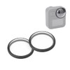 Tenglan 2Pcs / Set Cubierta de Marco de Lente Protectora