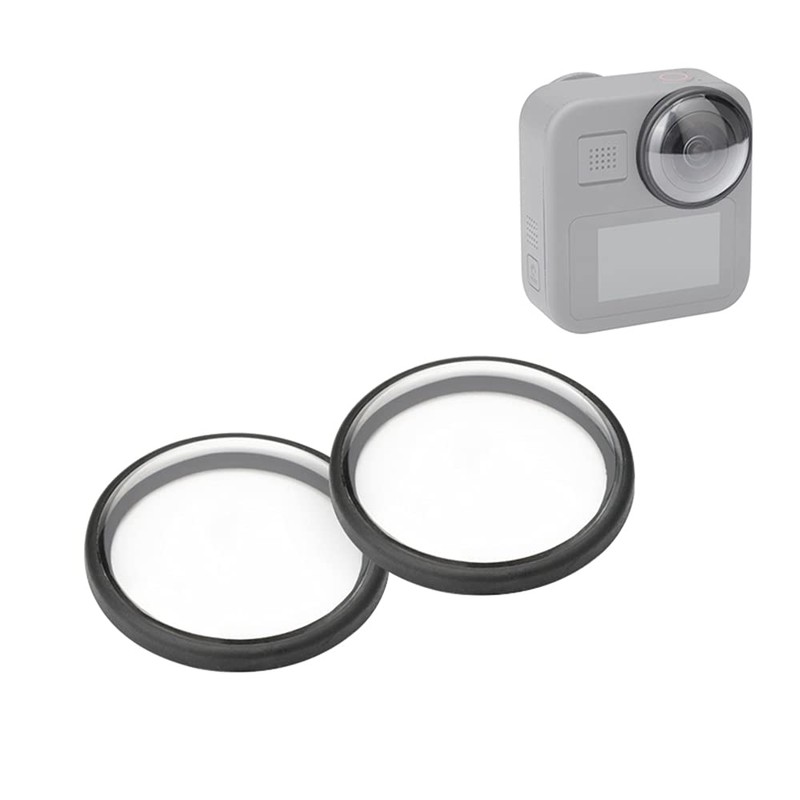 Tenglan 2Pcs / Set Cubierta de Marco de Lente Protectora
