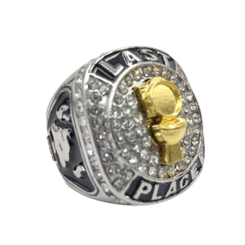 Customized Toilet Bowl Last Place Loser Championship Trophy Rings Prize