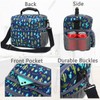 FlowFly Double Layer Cooler Insulated Lunch Bag Adult Lunch Box