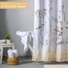 Maison d' Hermine Shower Curtain 100% Cotton One Panel 70"x72"