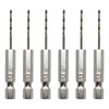 DEFIYEAR 6PCS Hex Shank Drill Bit Set - 1.5mm Drill