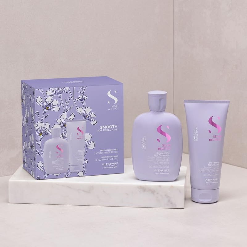Semi di Lino Duo Set Smooth - Para cabello rebelde.