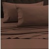 Tribeca Living Queen Luxury Solid Flannel Generous Size Flat Sheet,