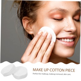 NOLITOY Set of 200 Makeup Cotton Rounds Soft Round Pads for Face -natural Gentle Makeup Removal for Skincare