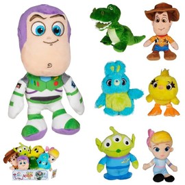 Plush Compatible Toy Story Mix Gift Quality Alien, Woody, Buzz Lightyear, 20 cm