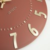 Thomas Kent Auburn 12" Mulberry Wall Clock with Quartz Movement