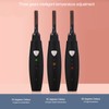 Heated Eyelash Curler USB Rechargeable Electric Lash Curling Tool for