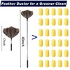 Soarer Extendable Ostrich Feather Duster - 40 inches Fluffy Long