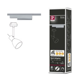 Paulmann 96893 URail Zigbee Spot Adaptor 0-50 W Matt Chrome On/Off/Dimming