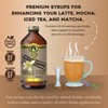 Portland Syrups Vanilla Syrup – Flavoring for Coffee, Lattes, Cold