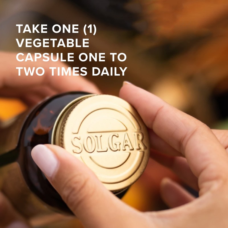 Solgar Biotin 5000 µg Vegetable Capsules - 50 count (pack